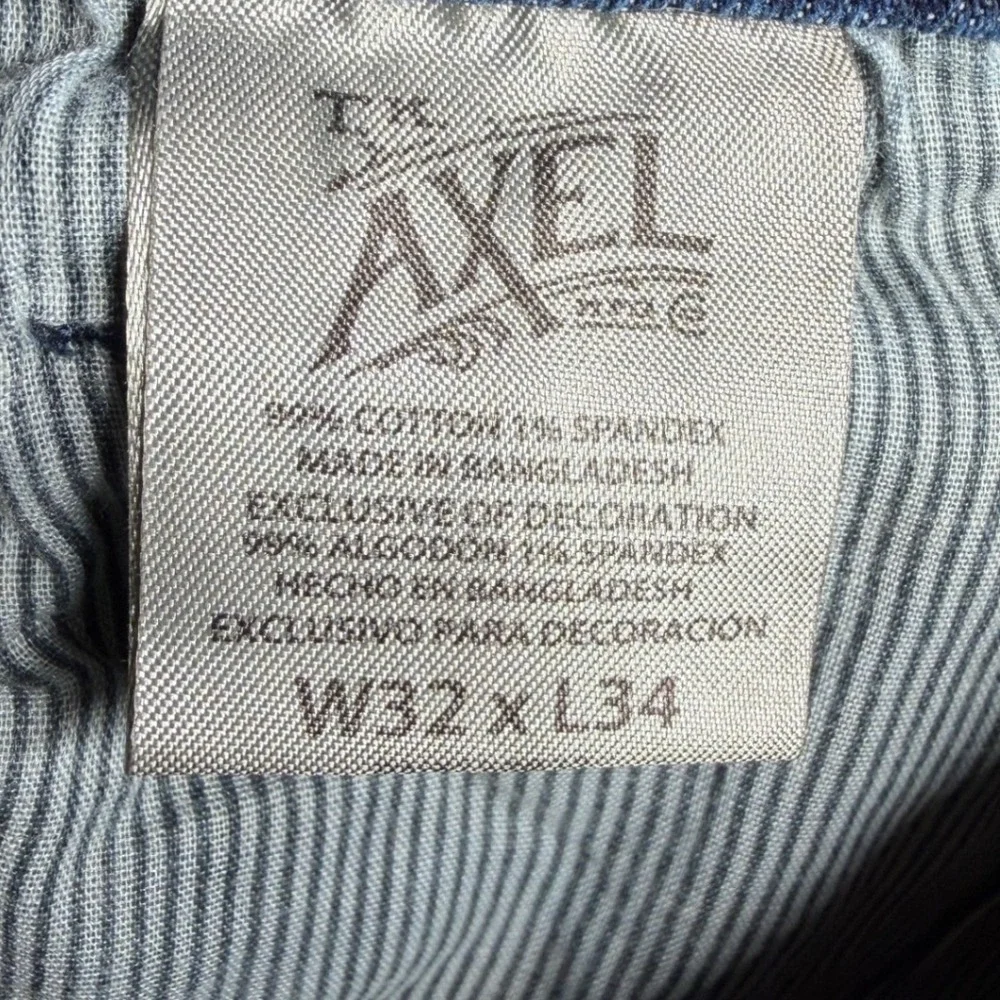 Axel Slim Boot Jeans size 32‎ X 34 Blue_3